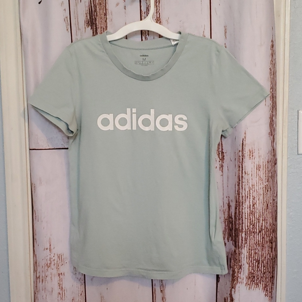 Adidas girl's t-shirt in Mint color
